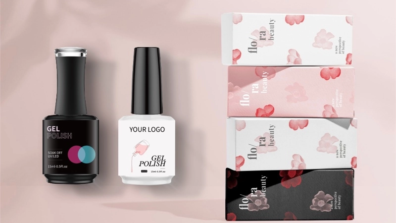 Vendeeni nail polish bottles packaging Sample designs