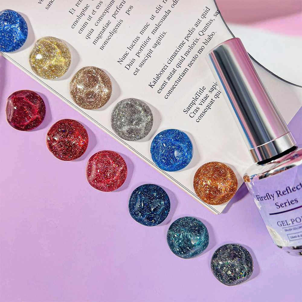 Fluorescent-Disco-Gel-Polish Fluorescent Disco Gel Polish