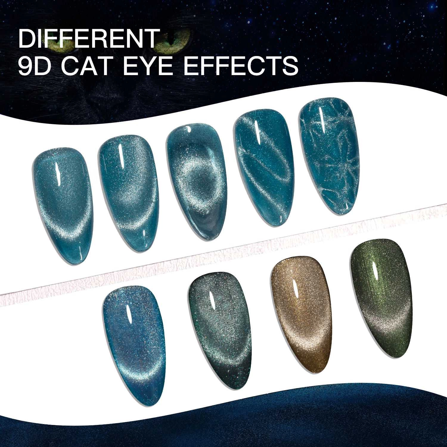 Cat Eye Effect Gel Polish