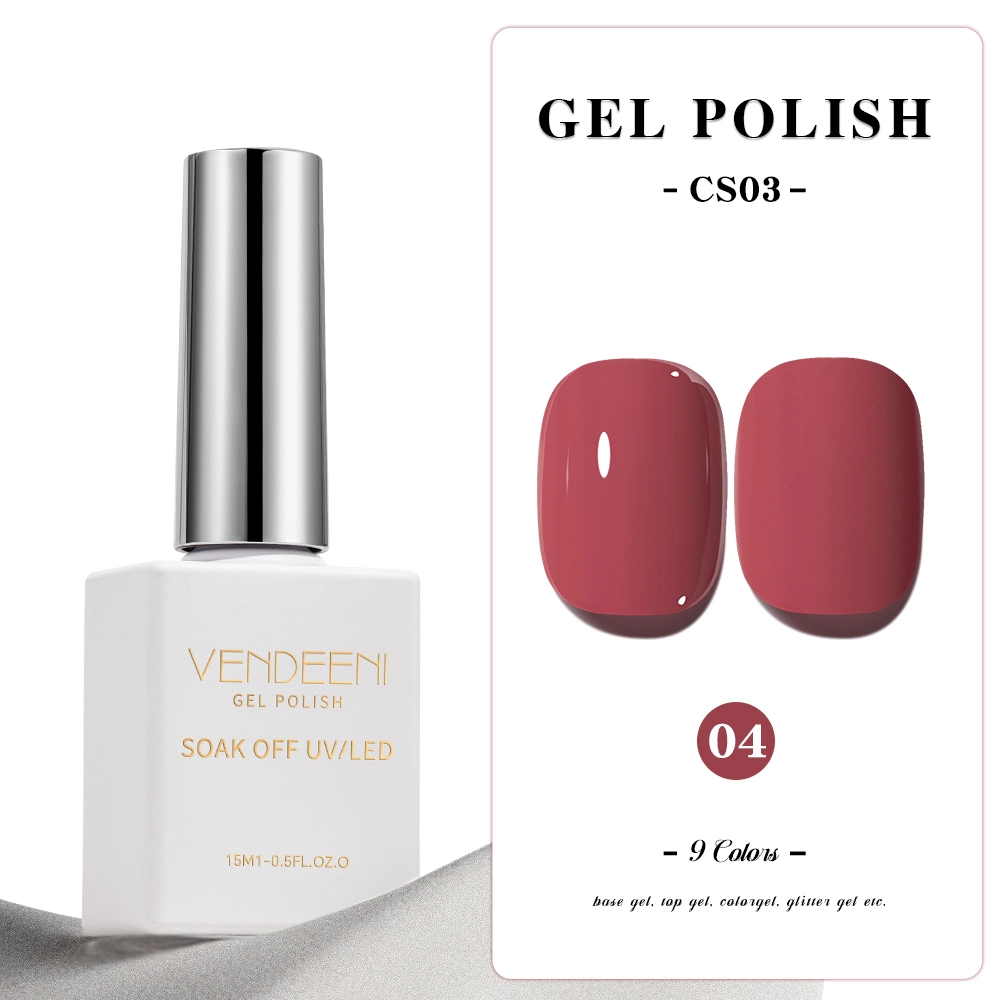 Fuchsia gel polish