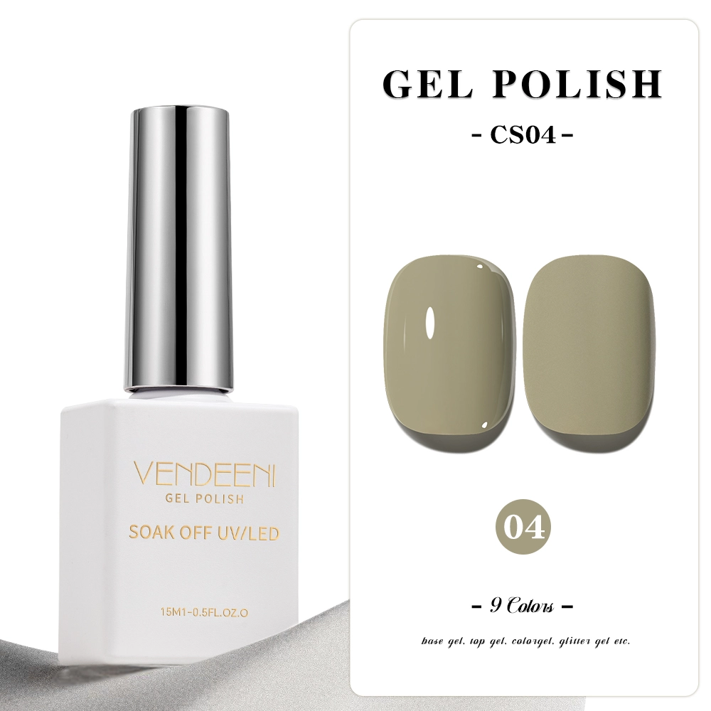 Khaki gel polish