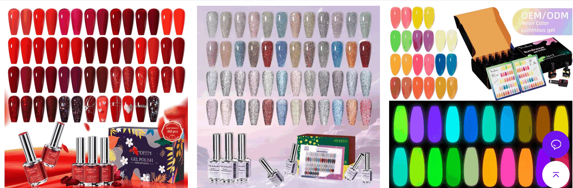 VENDEENI gel polish manufacturer brands