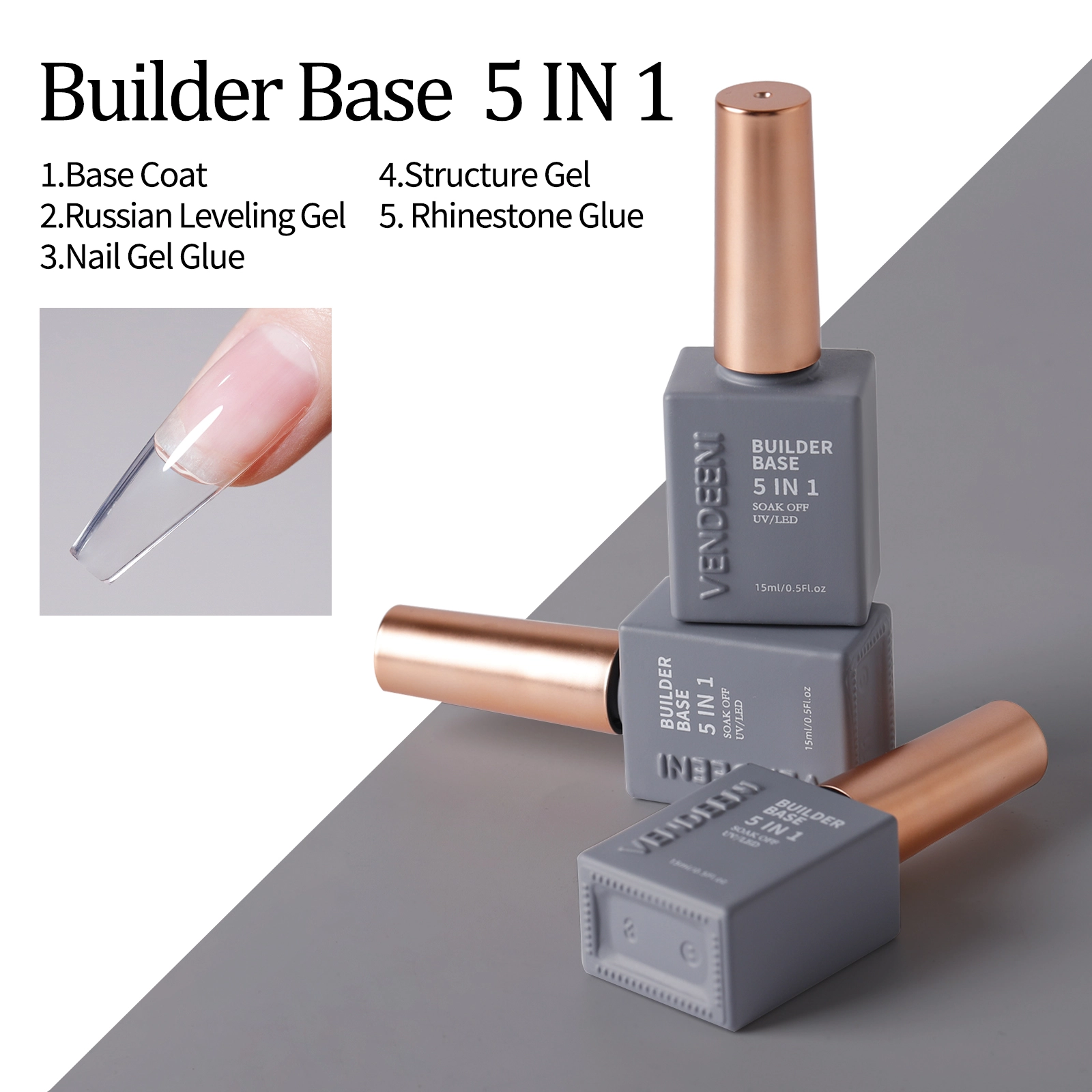 27color -Function Gel Builder Base 5 IN 1