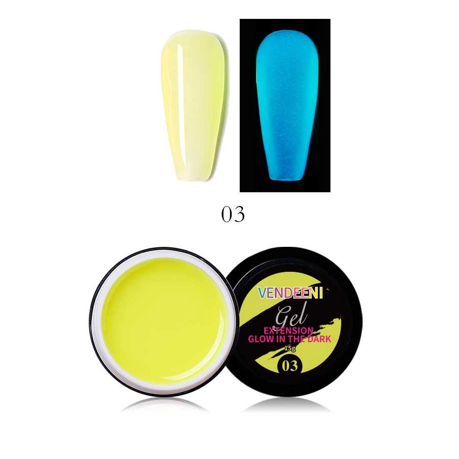 12color lemon Luminous Nail Tip Extension Gel