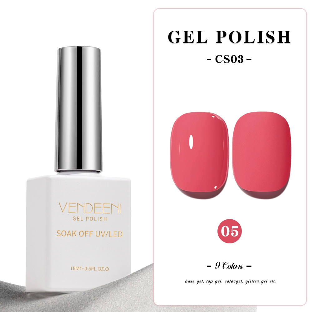 Rose gel polish