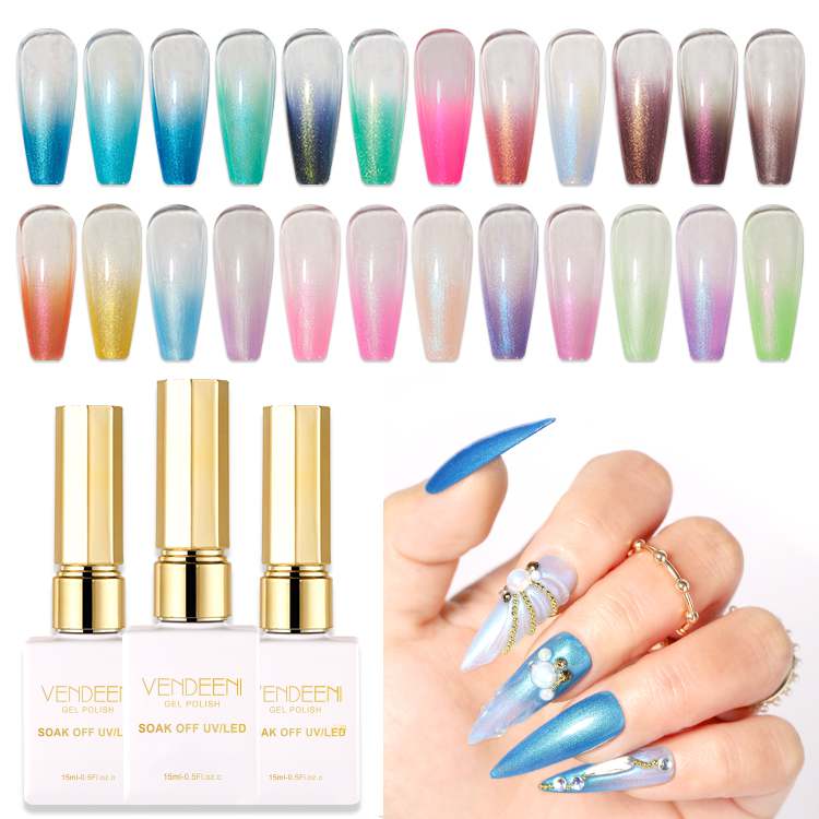 Get the Perfect VENDEENI Manicure with Stunning Designs and Clear Polish