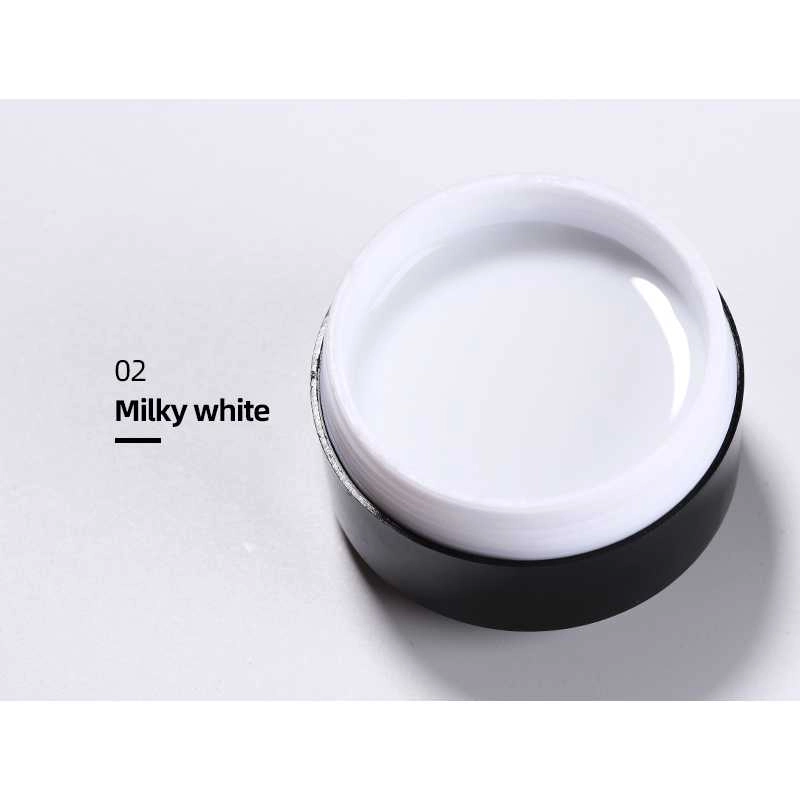 French-Milky-white-Nail-Extension-Gel French Milky white Nail Extension Gel