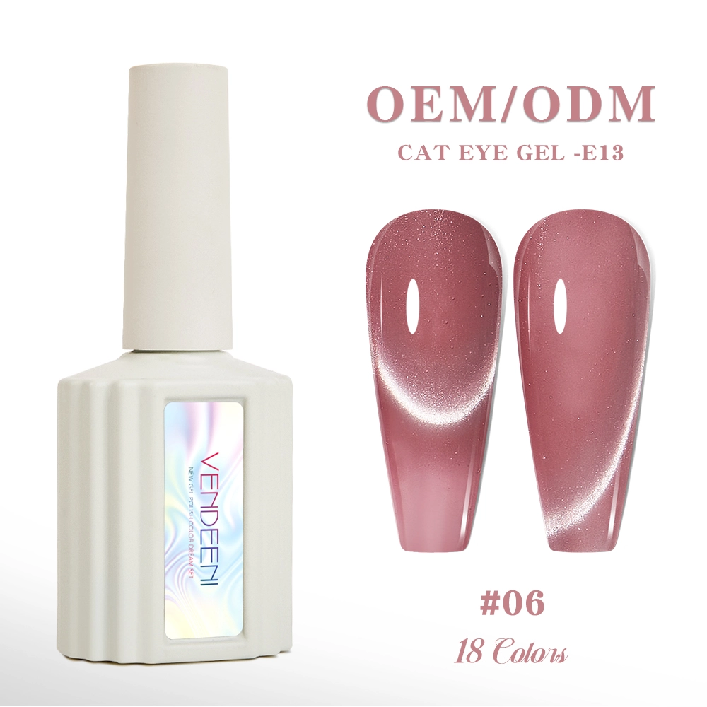 Bright-pink-cat's-eye-gel-polish Bright pink cat's eye gel polish