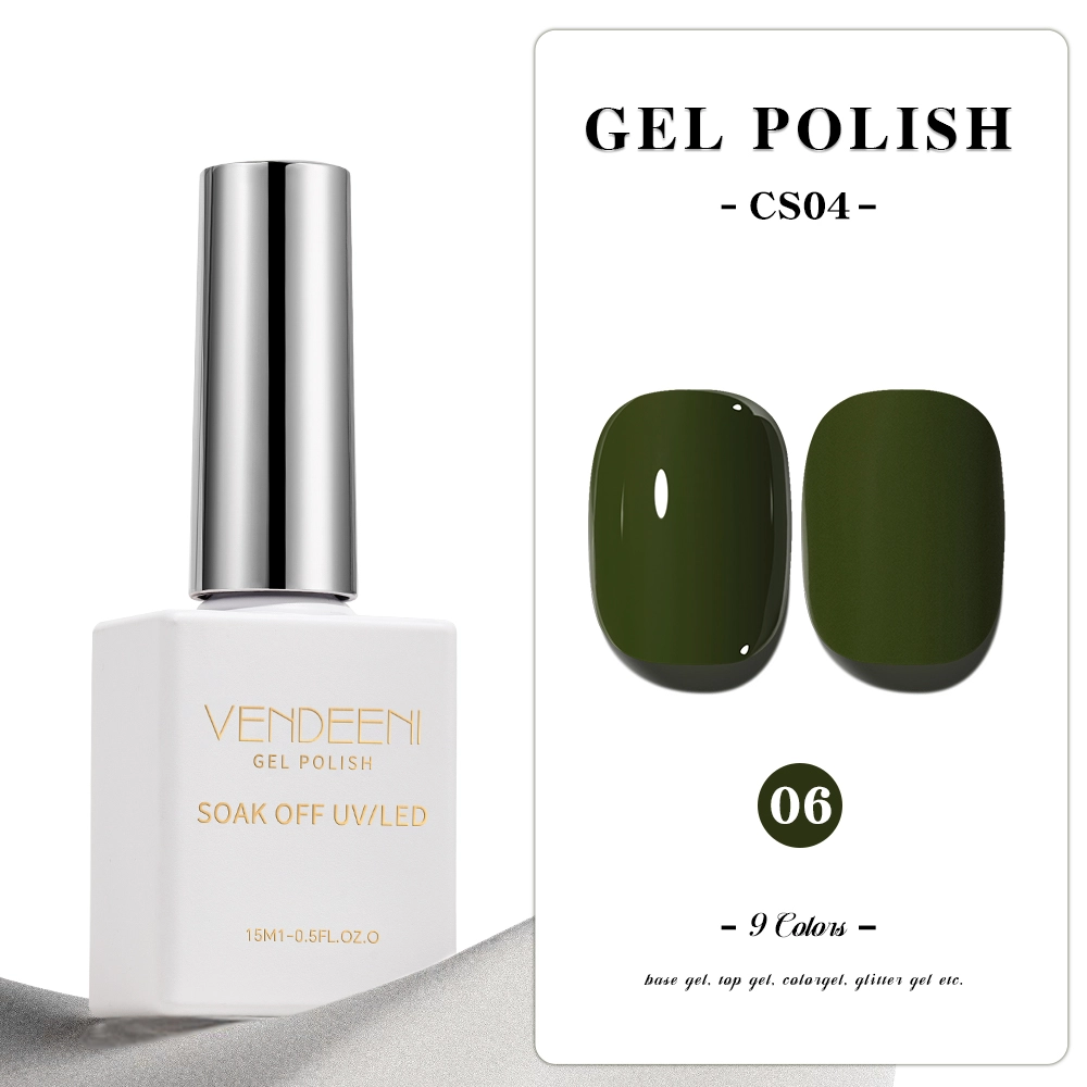 Dark Green Gel Polish