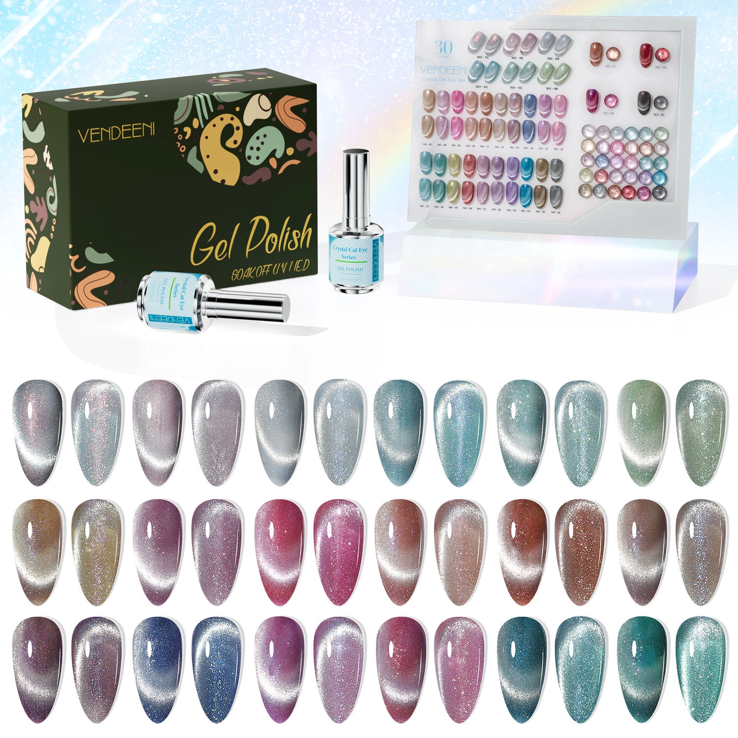 30COLORcats eye gel polish