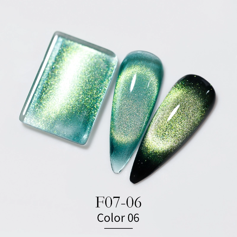 15color-cateye Fluorescent Green Gel Polish