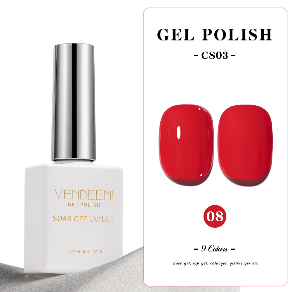 rose red gel polish