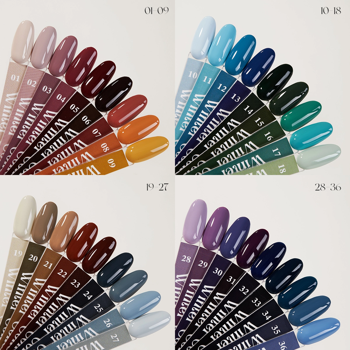 36colors winter gel polish
