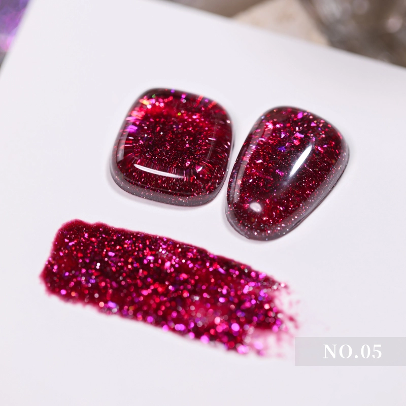Reflective Disco red Nail Polish Reflective Disco red Nail Polish