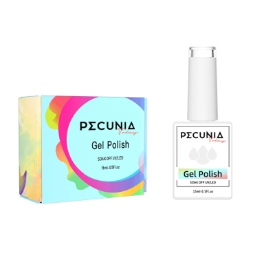 Customer feedback PECUNIA on Gel polish packaging