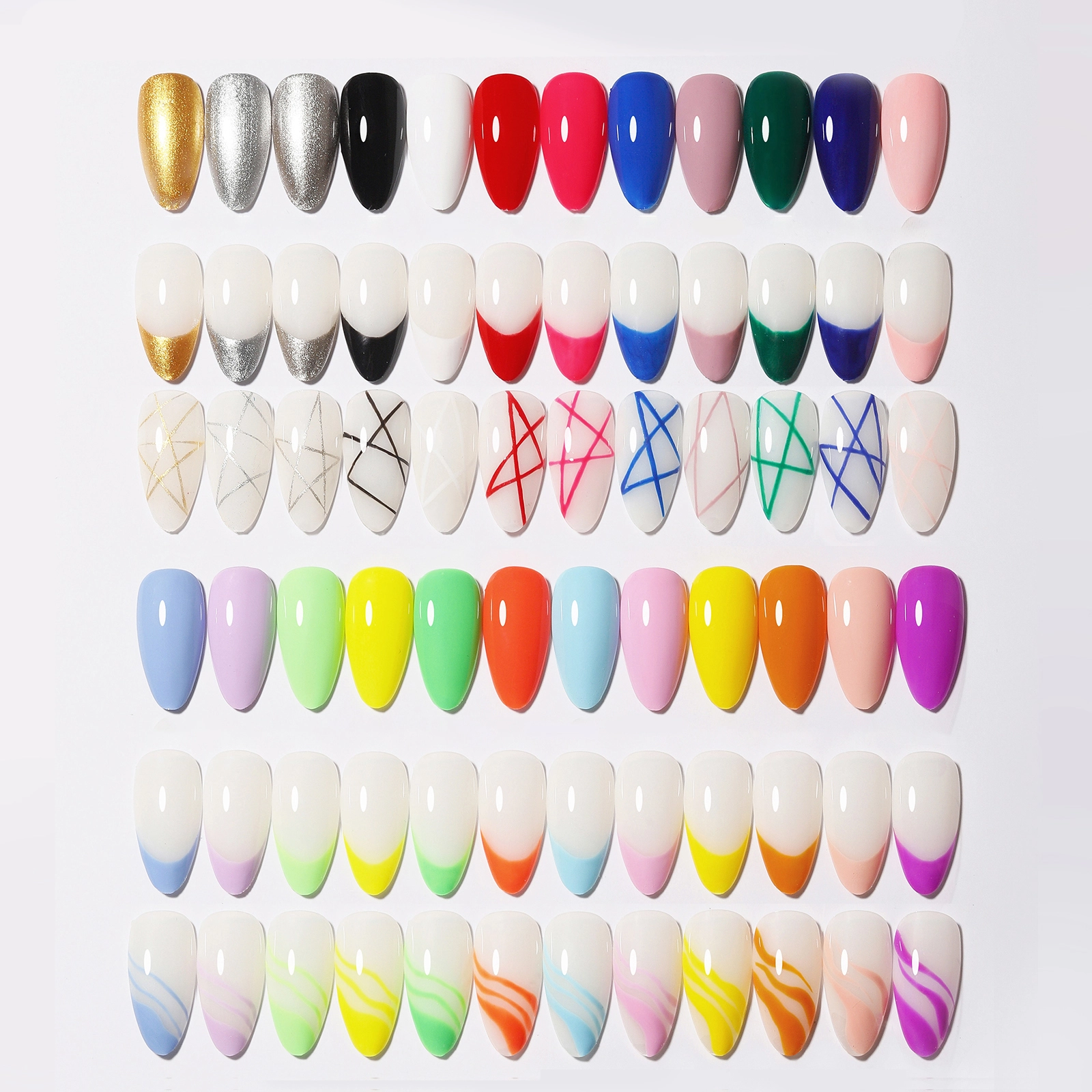 36-color-gold-foil-Liner-Gel-gel-polish 36 color gold foil Liner Gel gel polish