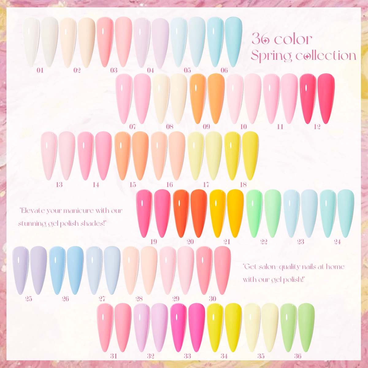 36colors-spring-gel-polish 36colors spring gel polish