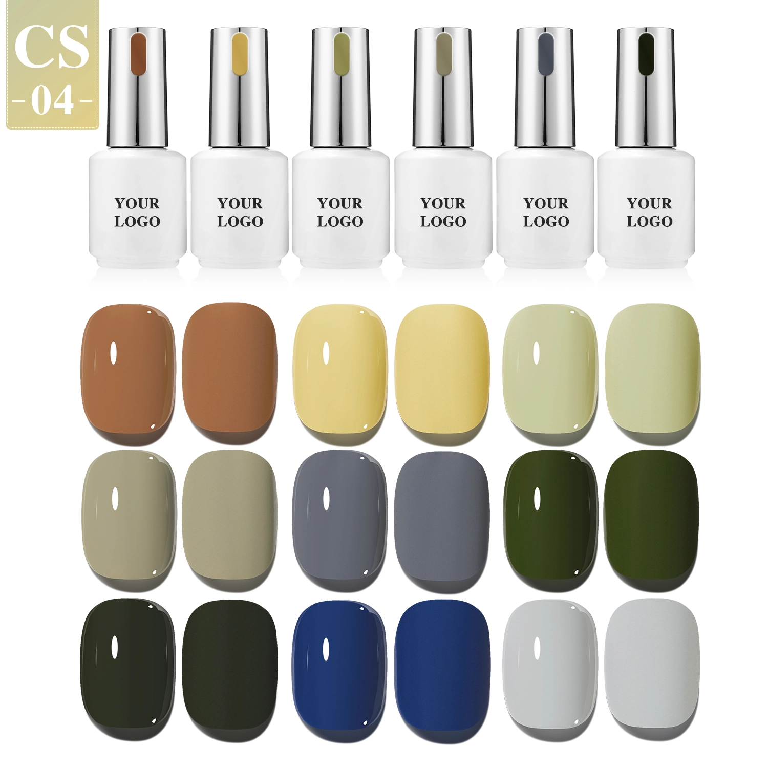 Organic Uv Gel Nail Polish Set