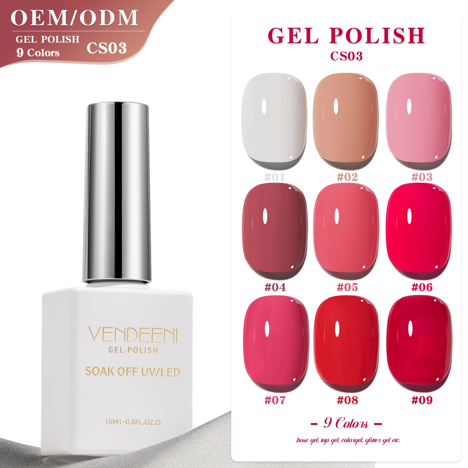 9colors gel polish