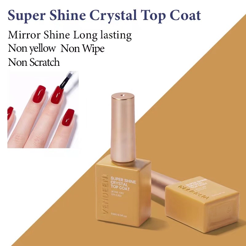 27color -Function Gel Super Shine Crystal Top Coat