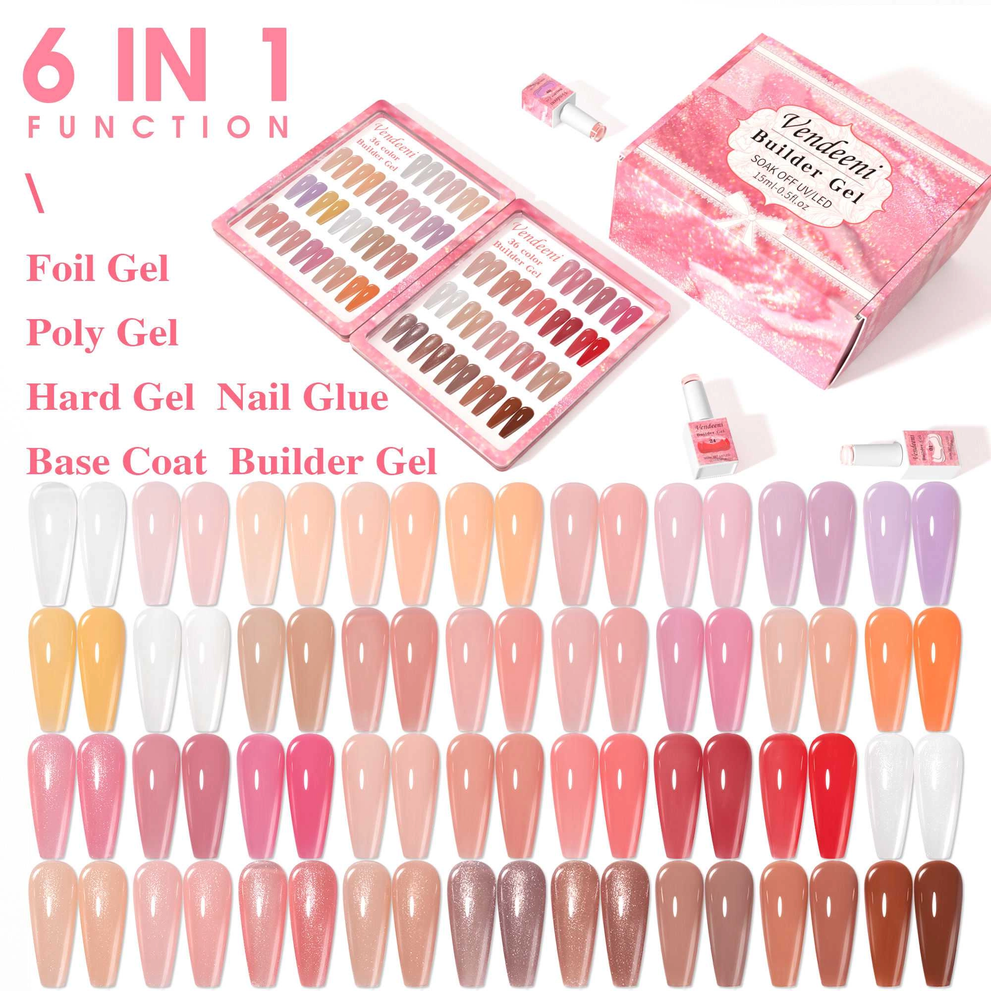 jelly gel polish set