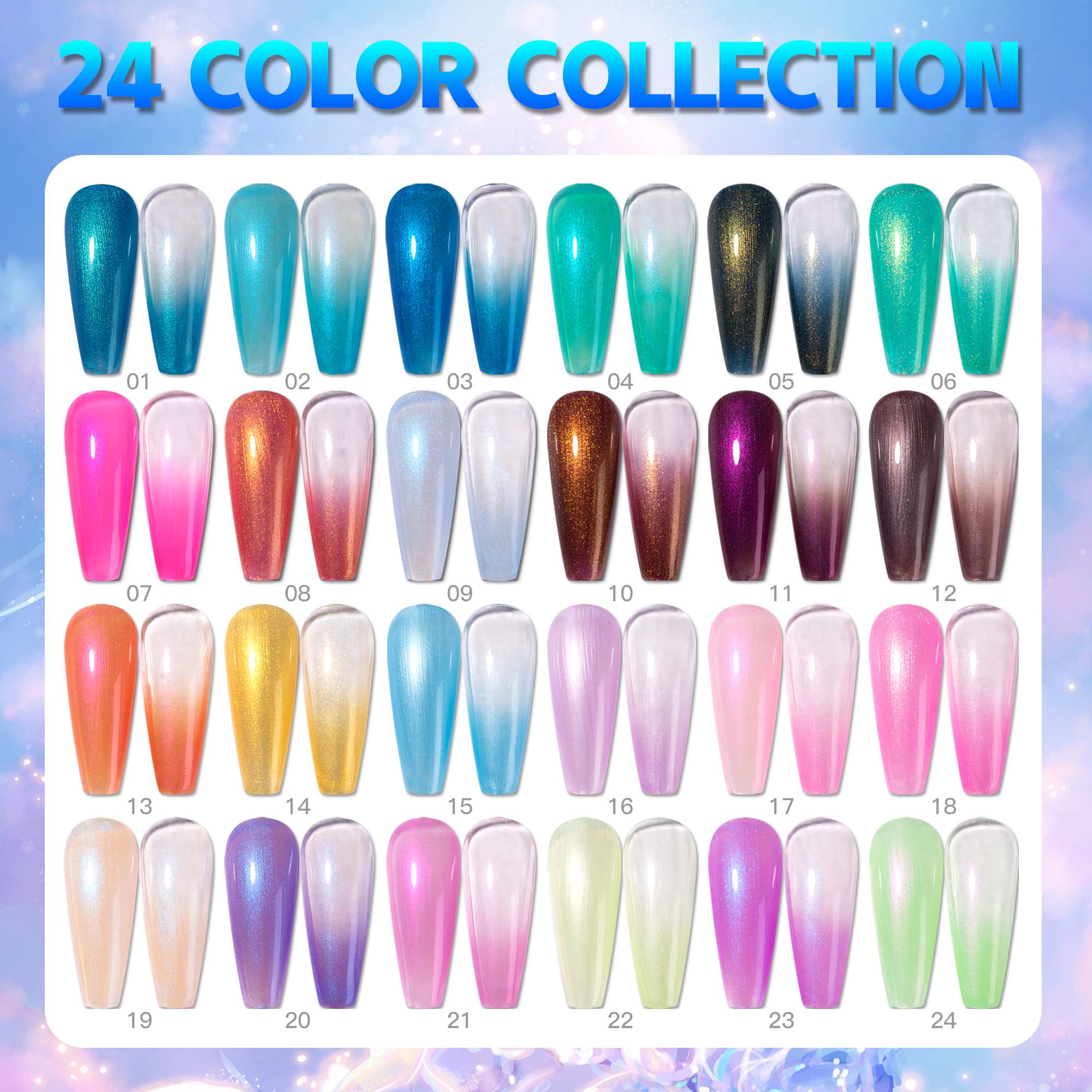 very good nail gel polish set