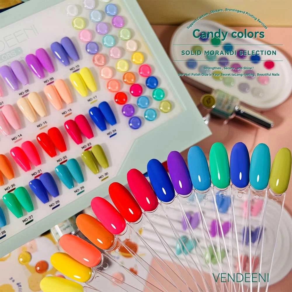 30color-  candy Glossy Gel Polish