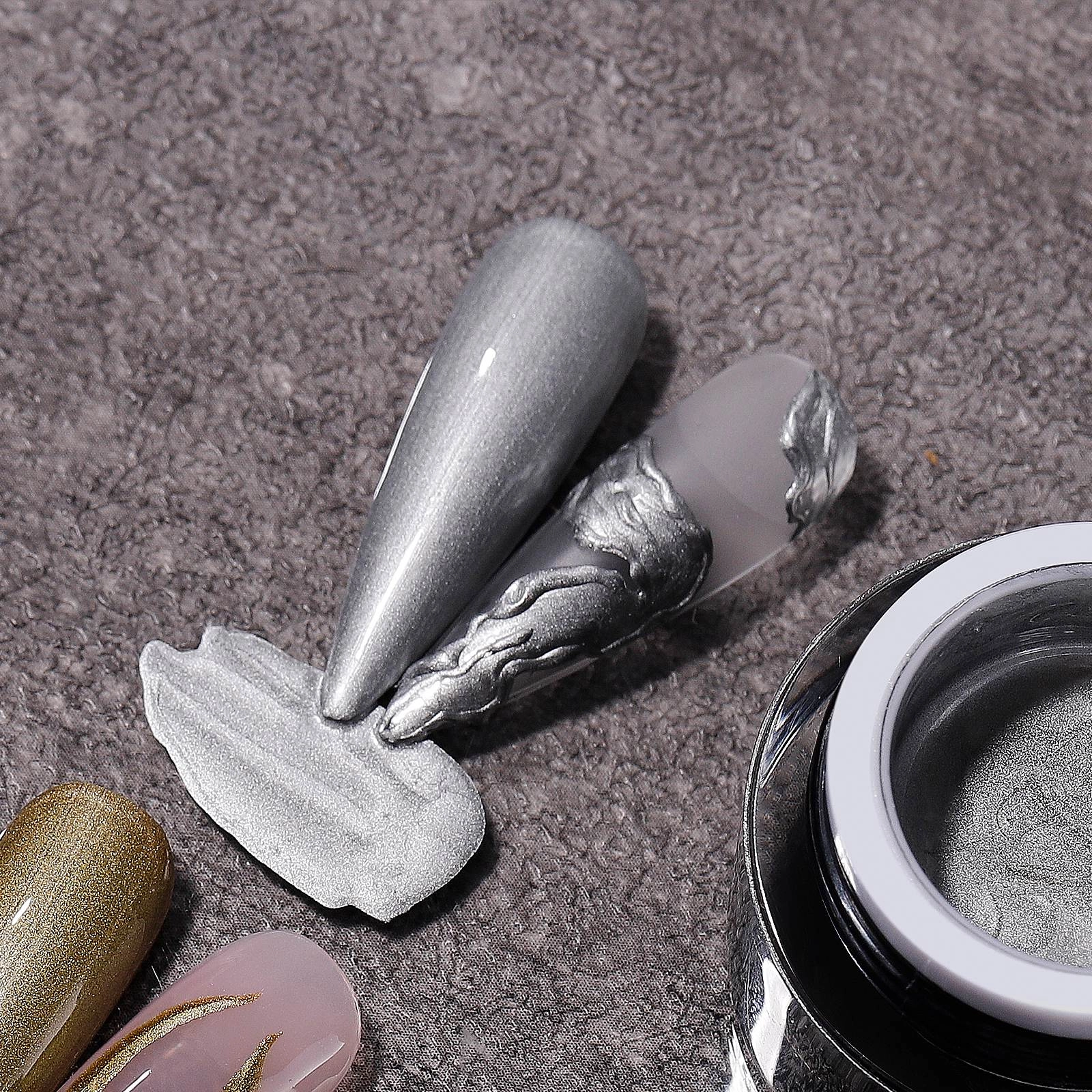 metallic-color-Wire-Drawing-Nail-Gel-detail-4 metallic color Wire Drawing Nail Gel detail-4