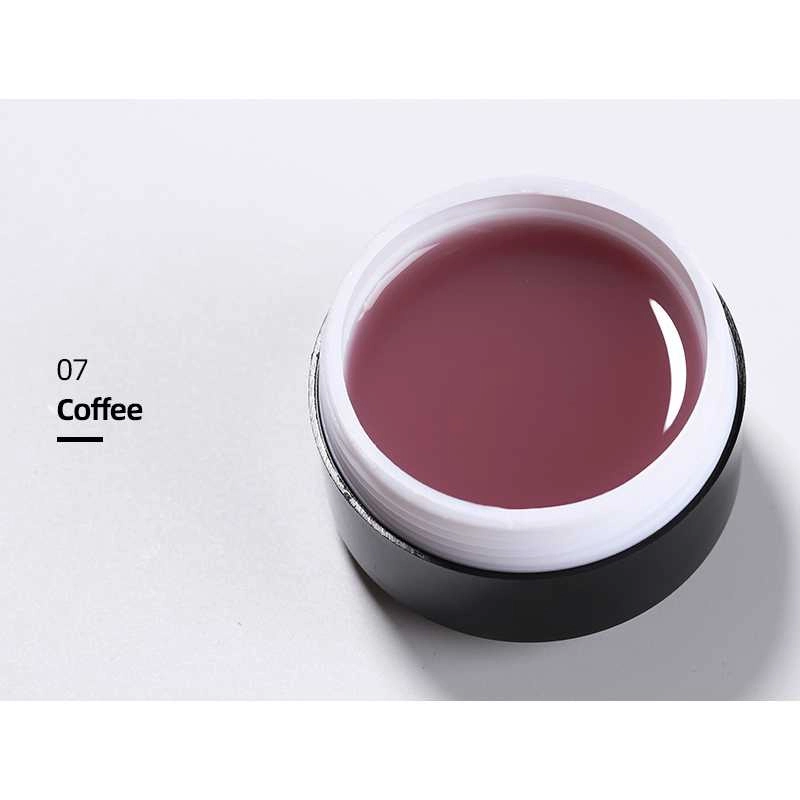 French-Coffee--Nail-Extension-Gel French Coffee Nail Extension Gel