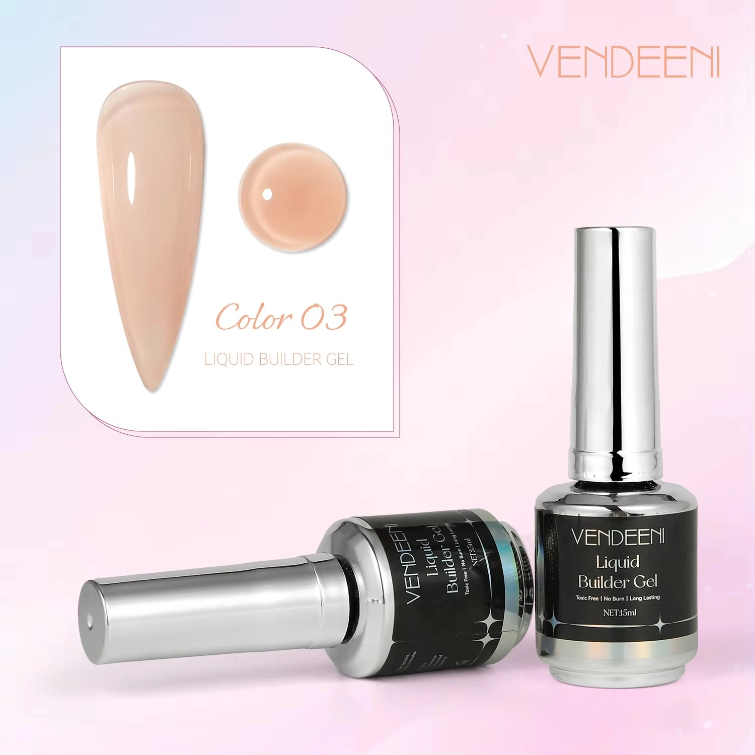 Color 03 Image of VENDEENI Liquid Builder Gel