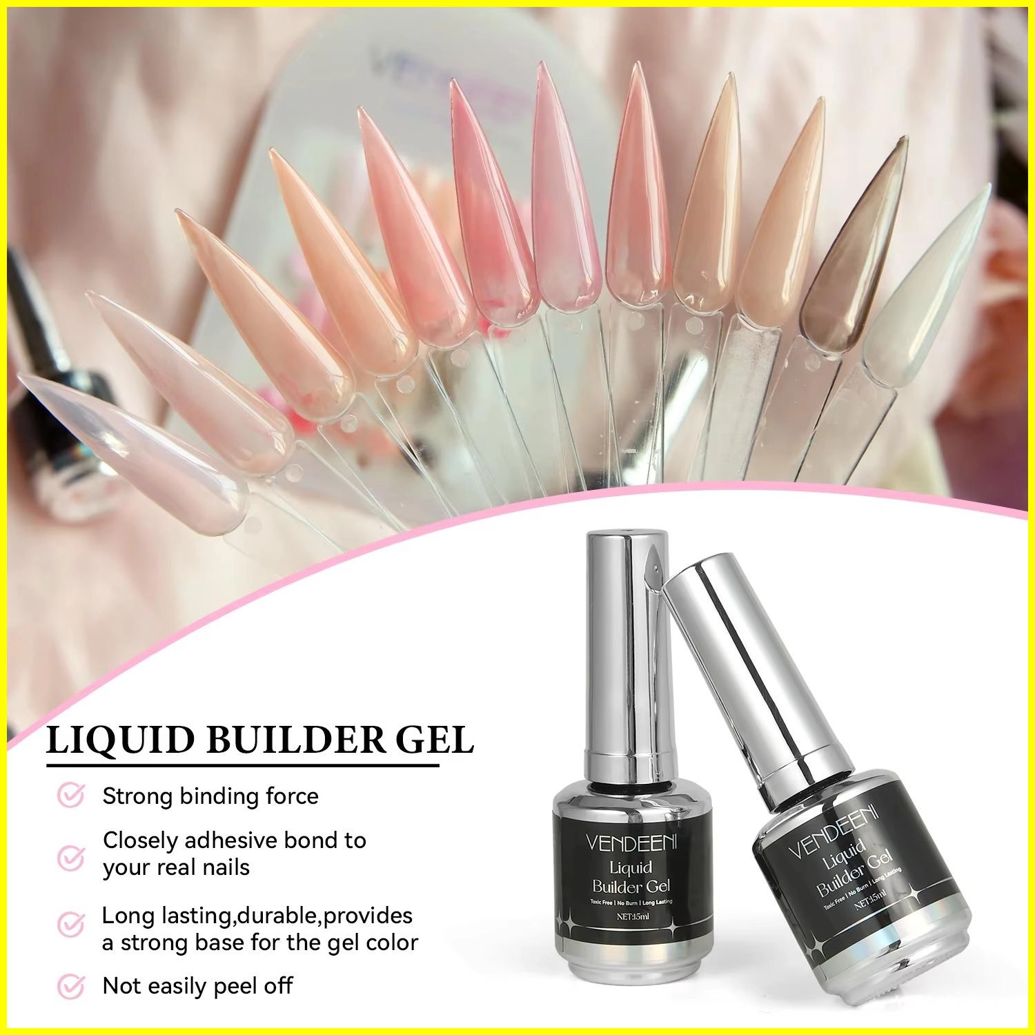 Strong binding force builder gel