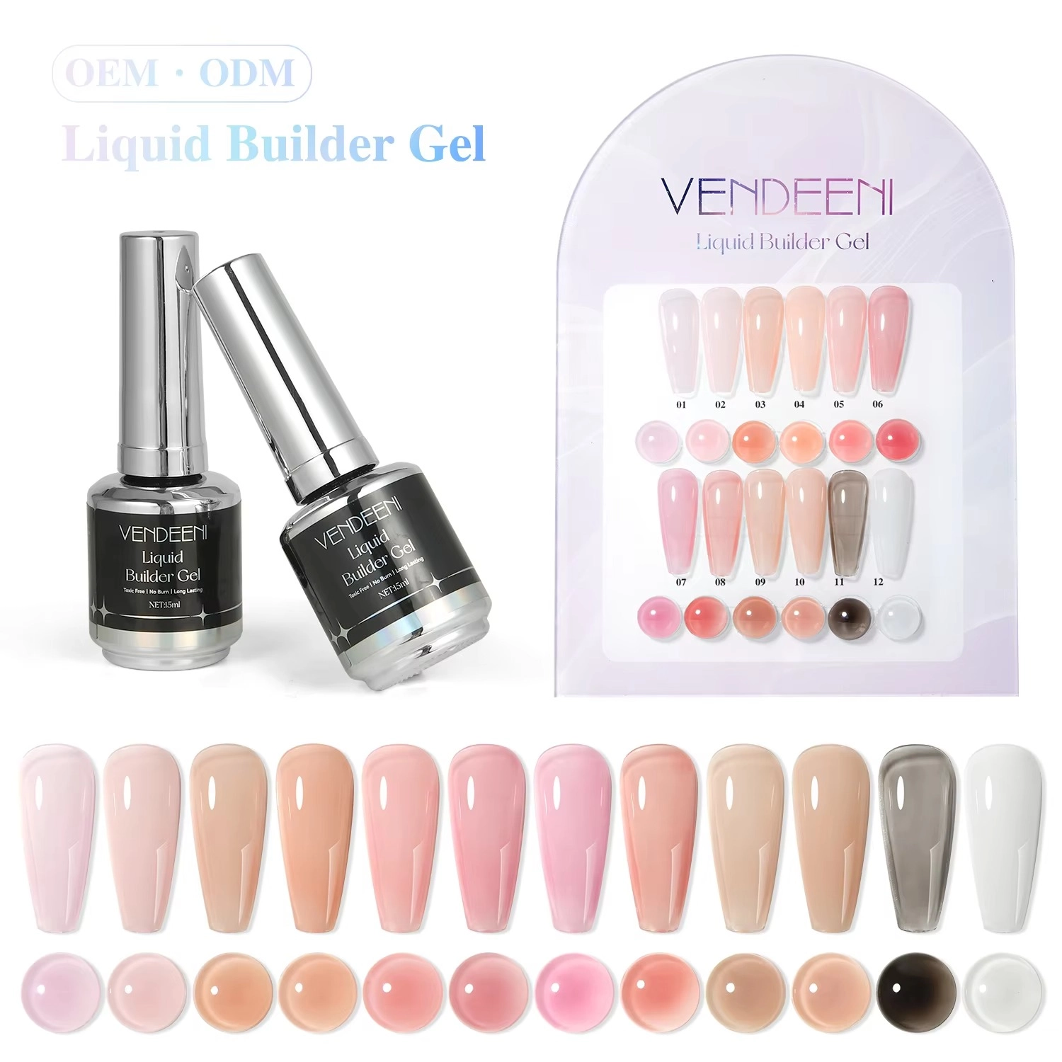 VENDEENI Liquid Builder Gel