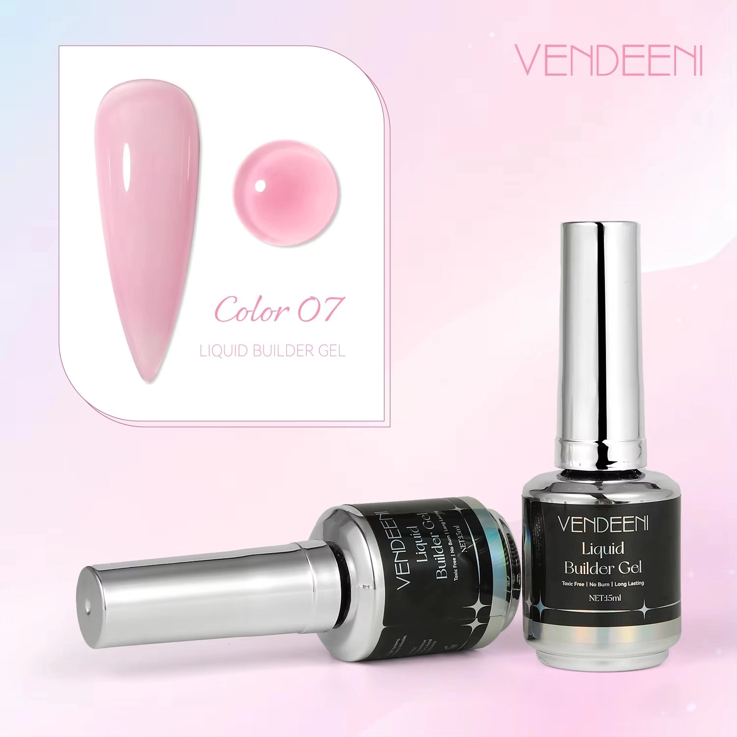 Color 07 Image of VENDEENI Liquid Builder Gel