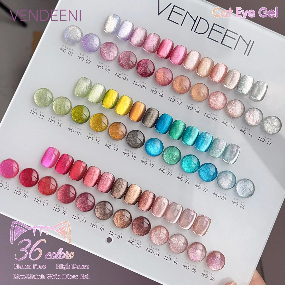 VENDEENI 36 colors cat eye (4)