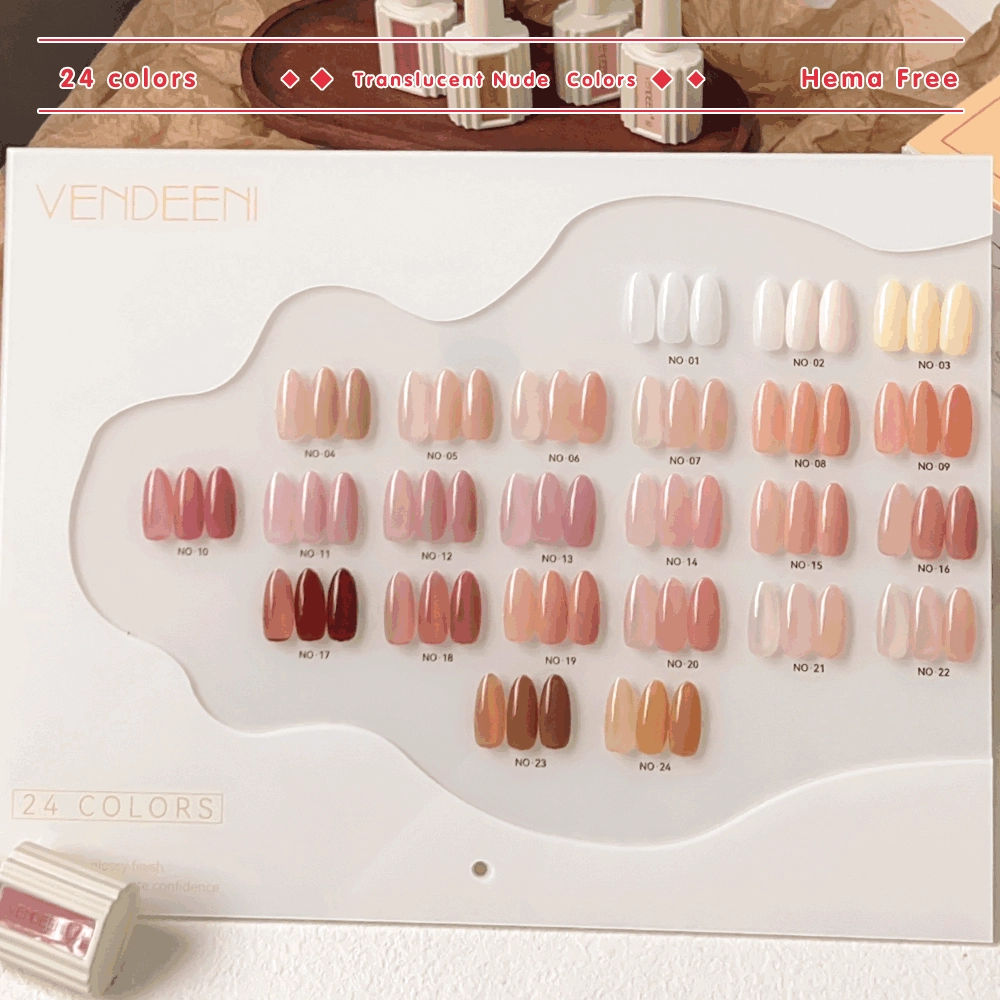 VENDEENI Jelly Nude 15ml Nail Polish Manufacturer