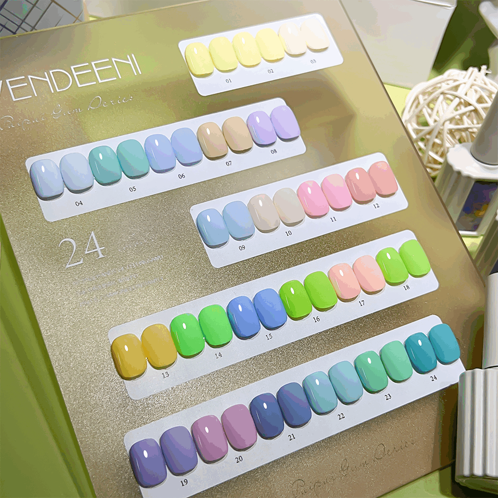 Vendeeni Macaron Candy Rainbow Non-Toxic Nail Polish Manufacturer