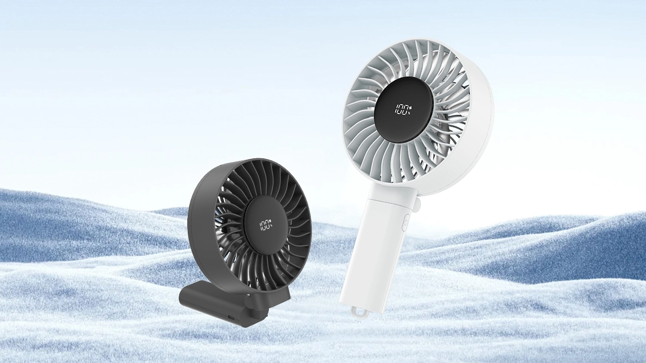 Large foldable handheld  fan - RYW