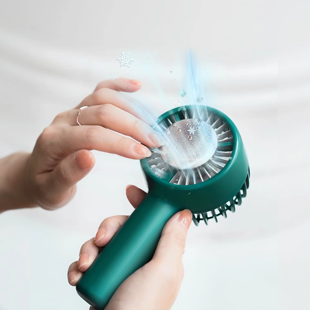 Cooling Handheld Fan with Ice Cold Compress for Fast Cooling - RYW