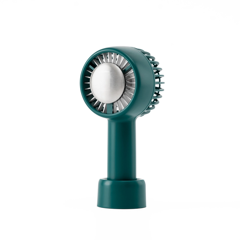 Refrigeration Fan USB Rechargeable Mini Fan on stand FS2151 2 - RYW Green Refrigeration Fan USB Rechargeable Mini Fan on stand. - RYW