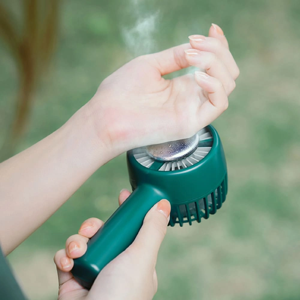 Portable Cooling Handheld Fan Ice Cooling Function - RYW