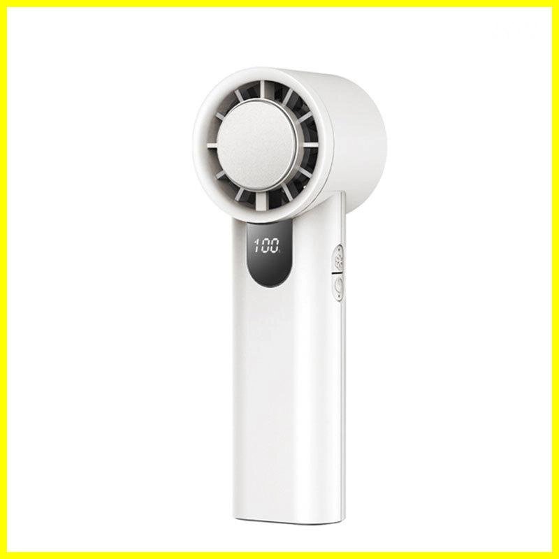 High Speed Handheld Fan Portable Rechargeable USB Cooling Fan FS2457H - RYW