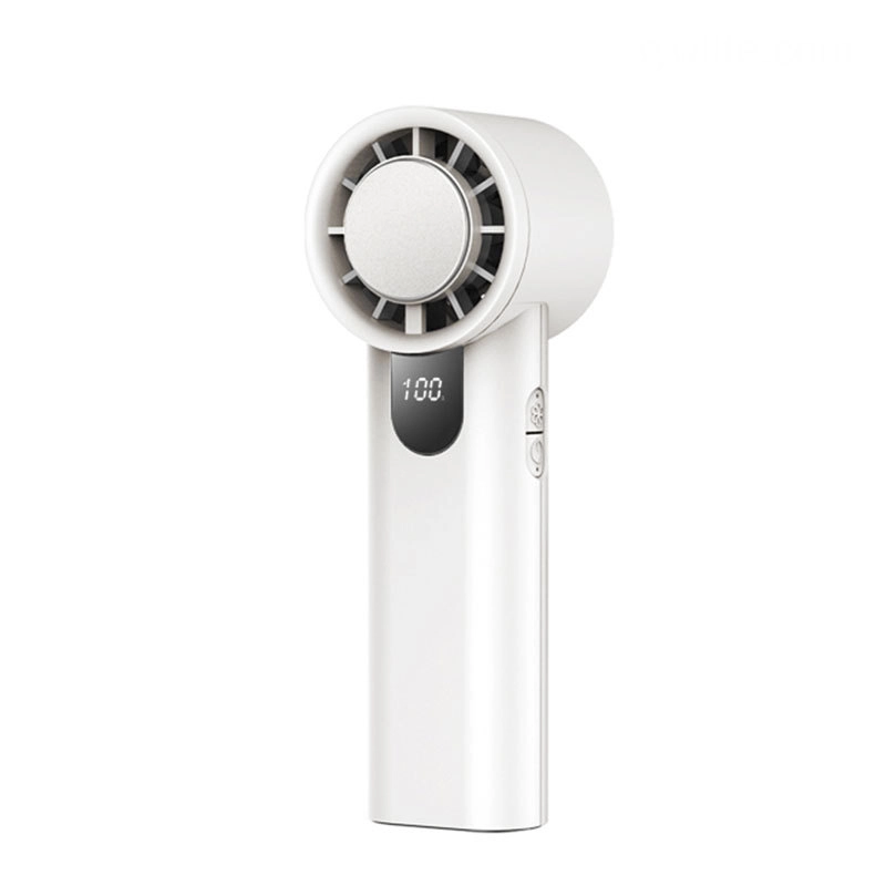 High Speed Handheld Fan Portable Rechargeable USB Cooling Fan FS2457H - RYW