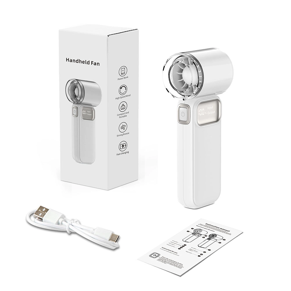 FS2555 High Speed Fan with Power Bank Function  Packaging display - RYW