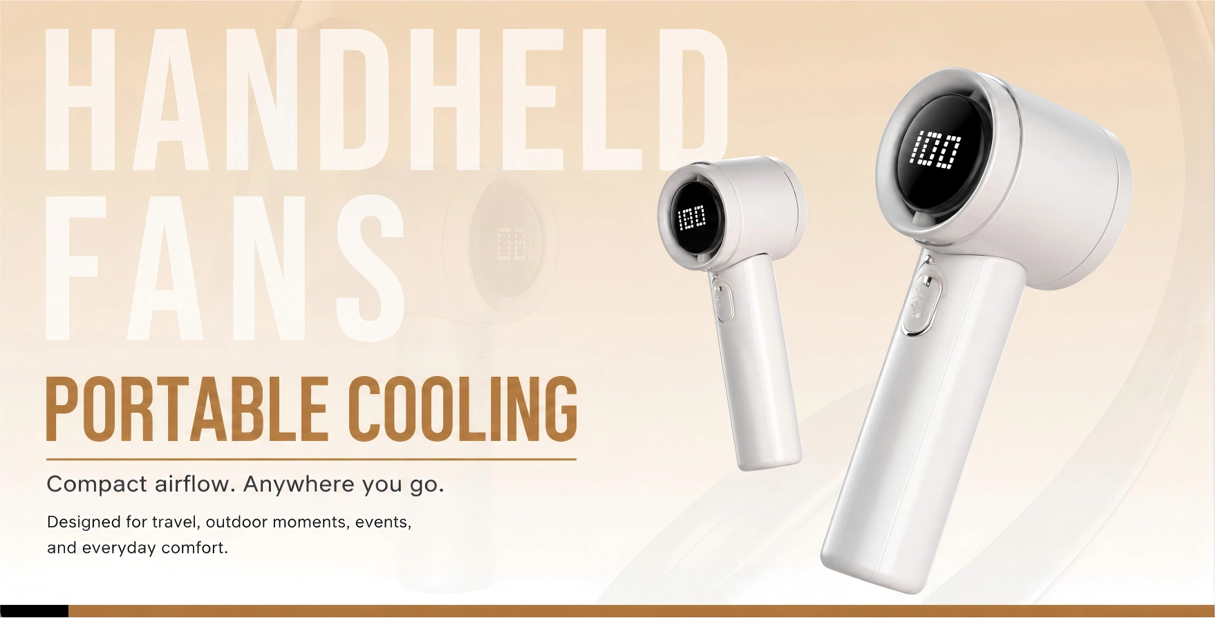 handheld fans - RYW