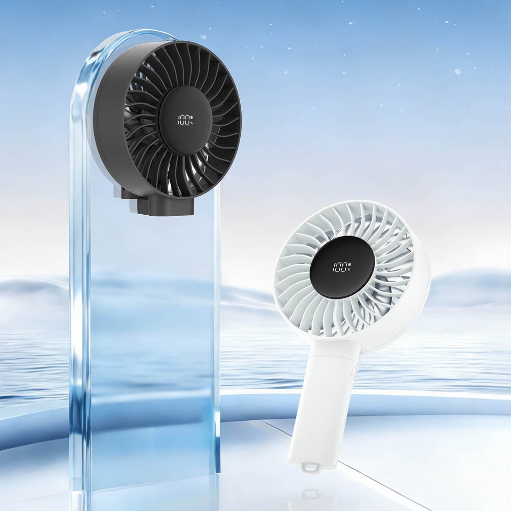 Portable large foldable wall-hanging fan for home office outdoor