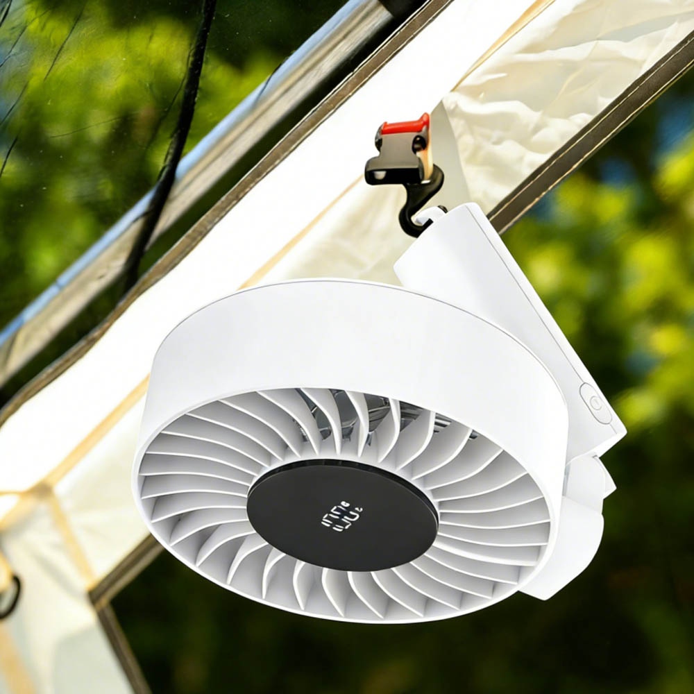 Large Handheld Foldable Fan for Camping Tent