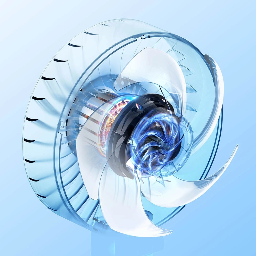 Large fan blades low noise comfortable fan - RYW