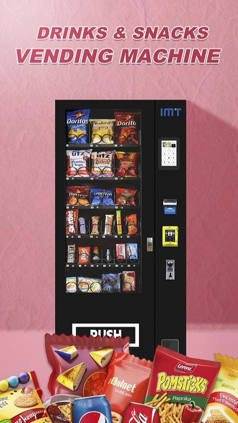 7.1-inch-screen-36-lane-snack-and-beverage-vending-machine 7.1-inch screen 36-lane snack and beverage vending machine