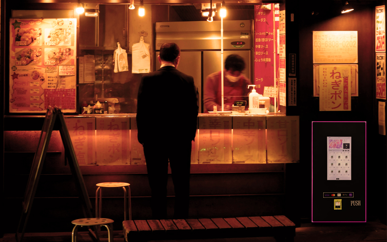 Cigarette vending machine-10 Cigarette vending machine-10