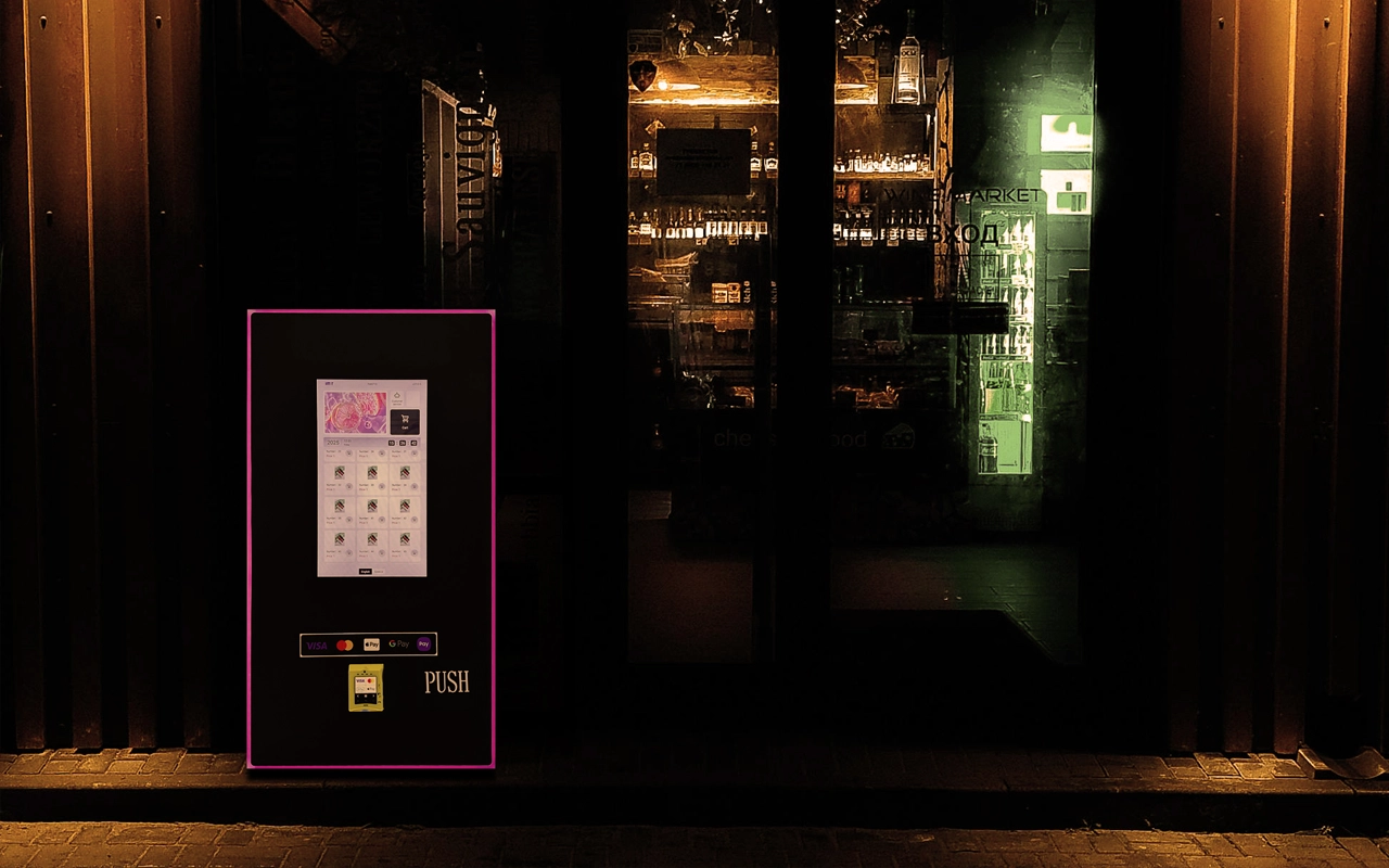 Cigarette vending machine-12